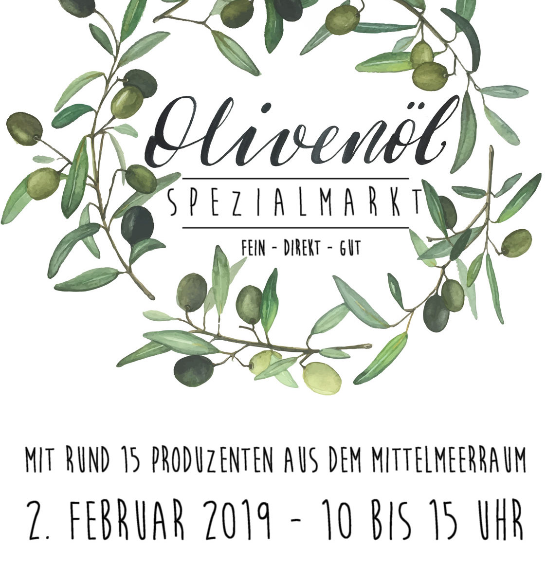 Basel Alte Markthalle Olivenölmarkt 2019